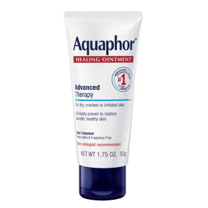 Aquaphor Healing Ointment Advanced Therapy Skin Protectant, Dry Skin Body Moisturizer, 7 Oz Tube