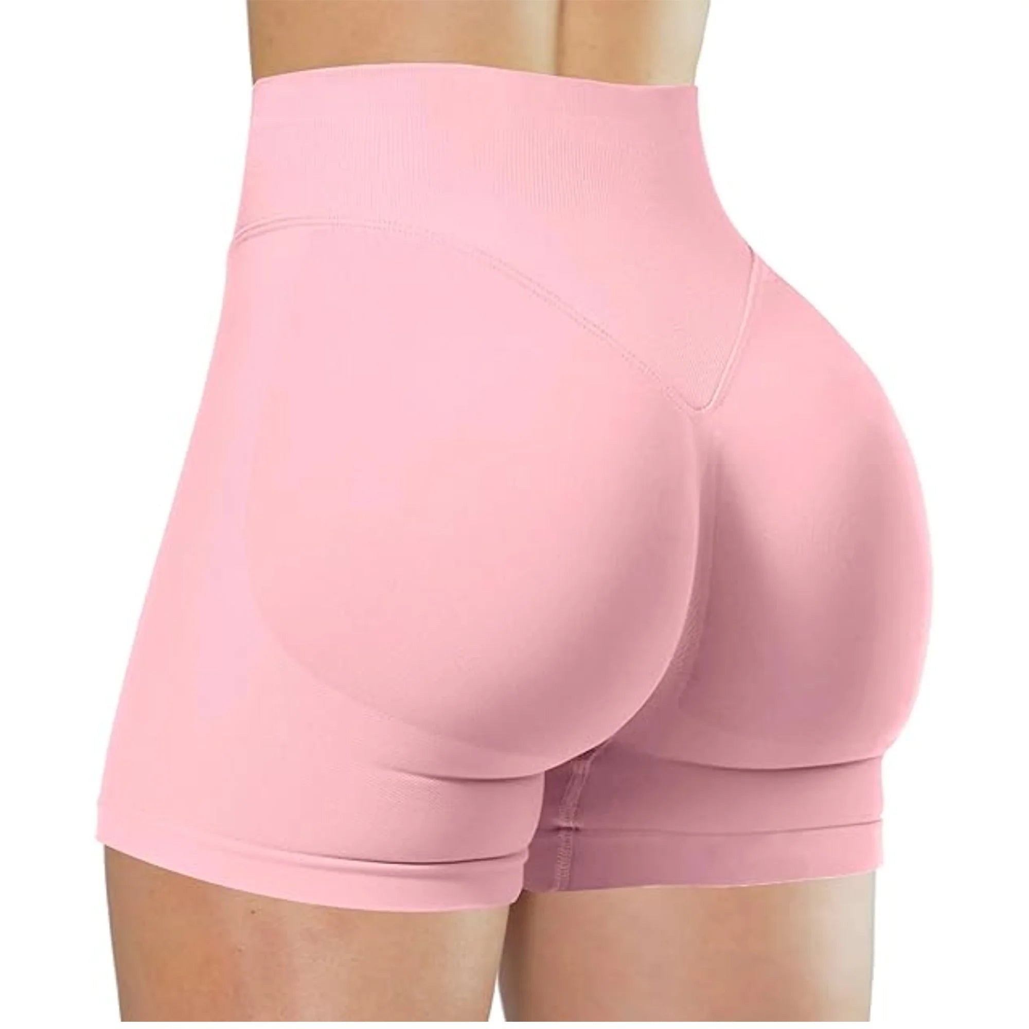 High Waist Booty Lift Yoga Shorts