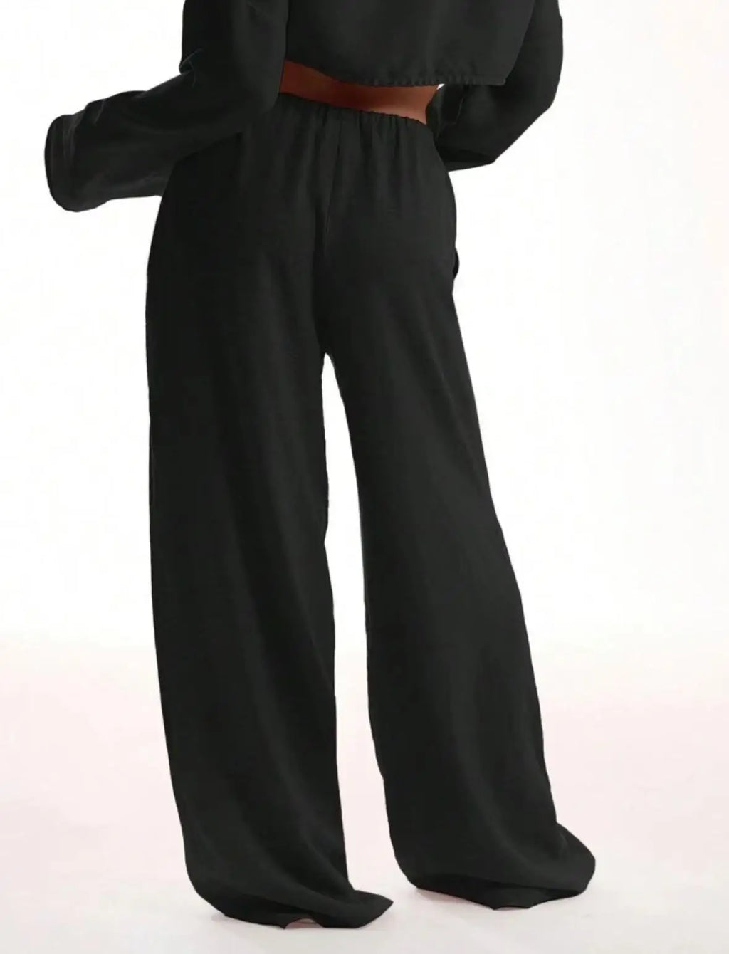 High Waist Wide Leg Lounge Pants