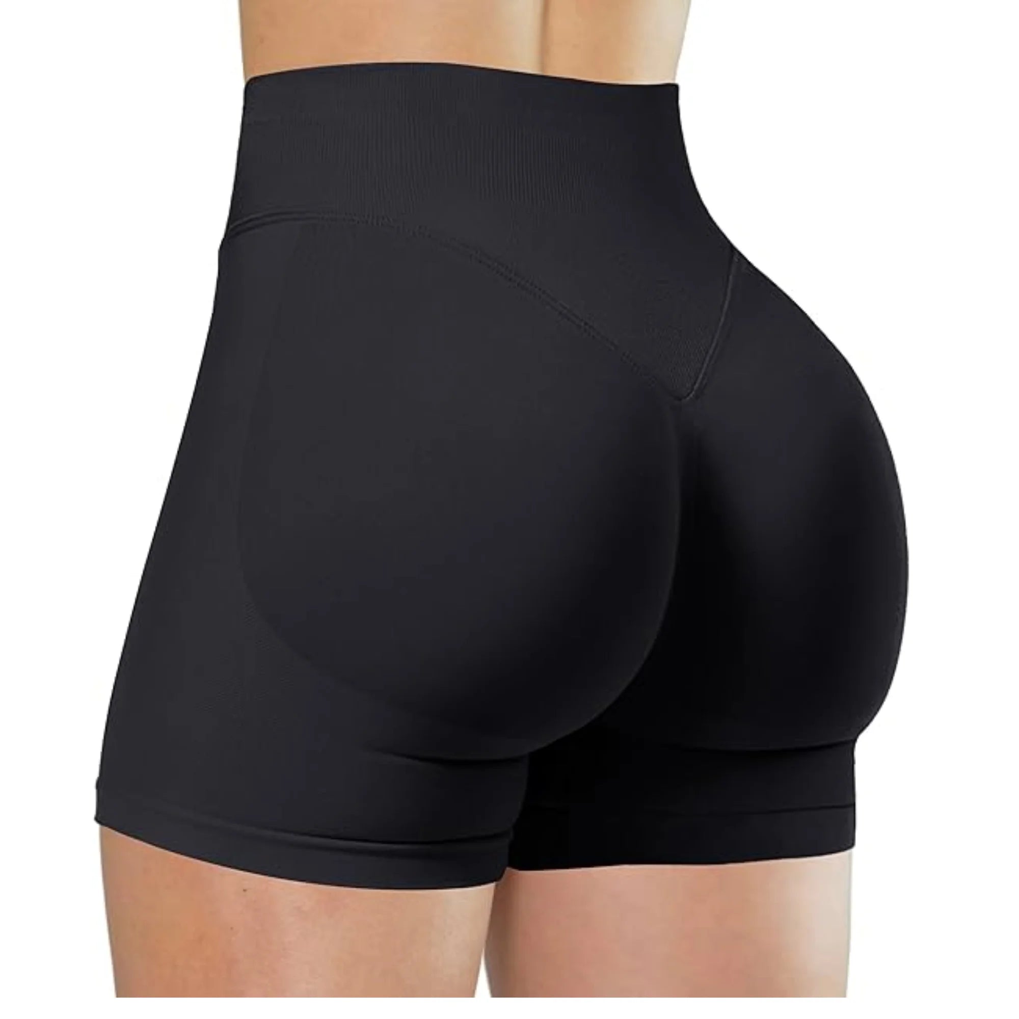 High Waist Booty Lift Yoga Shorts