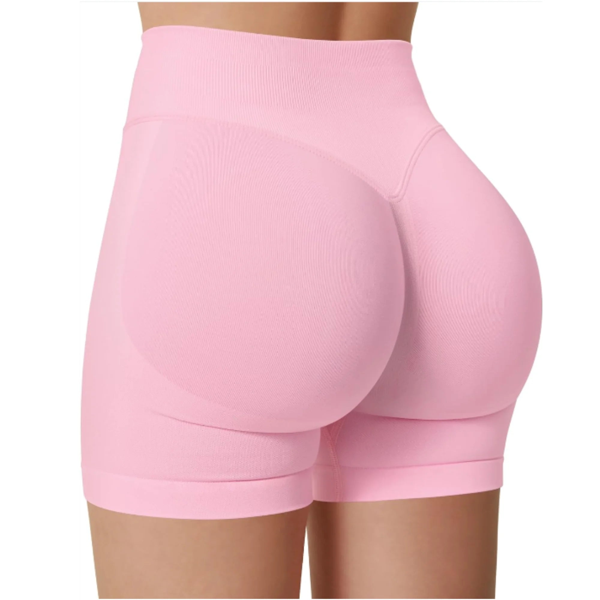 High Waist Booty Lift Yoga Shorts