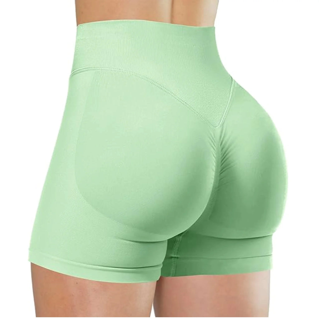 High Waist Booty Lift Yoga Shorts