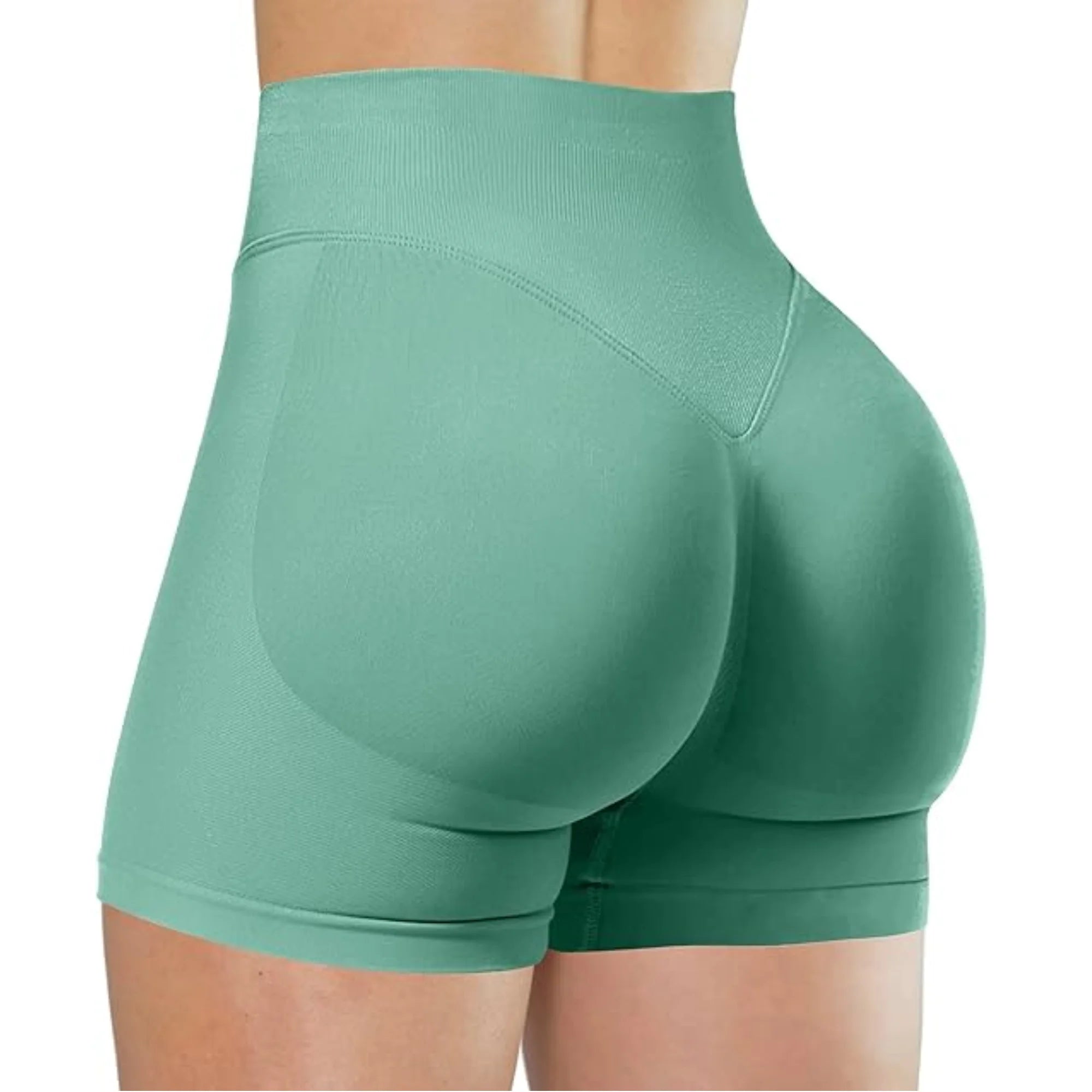 High Waist Booty Lift Yoga Shorts