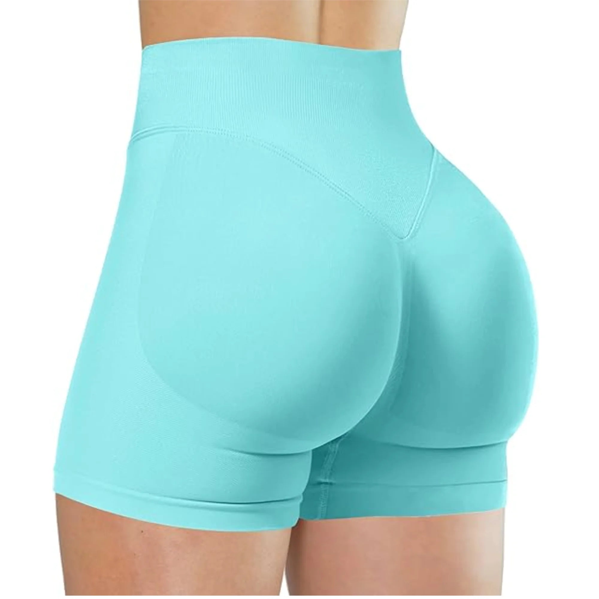 High Waist Booty Lift Yoga Shorts