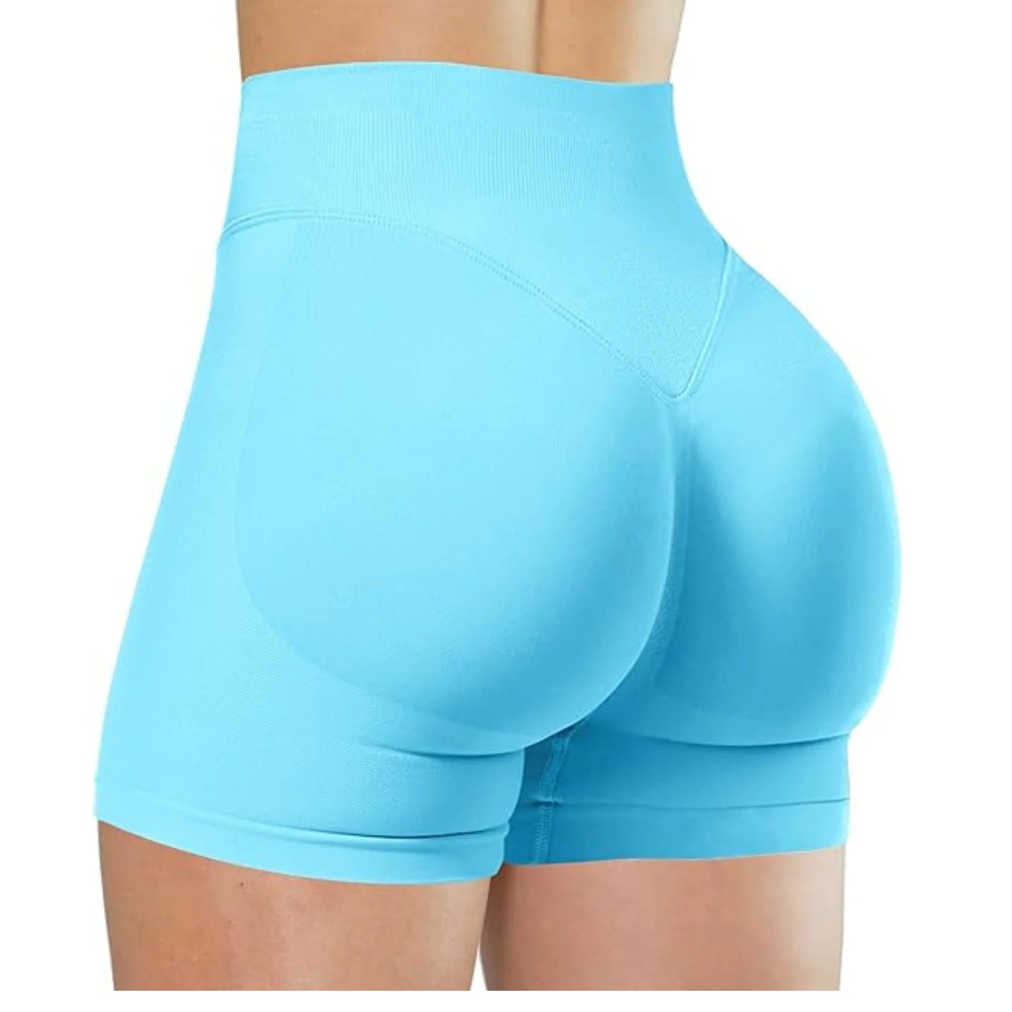 High Waist Booty Lift Yoga Shorts